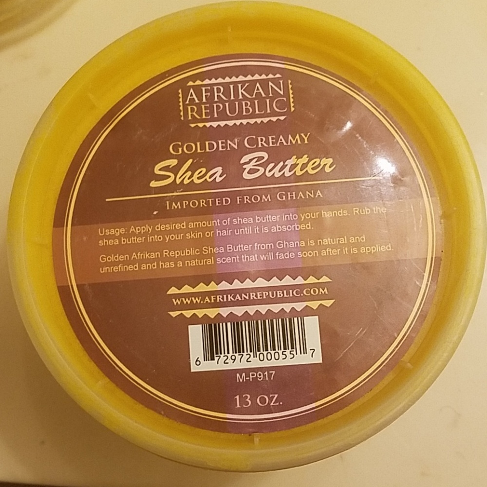 Pure Afrakan shea butter